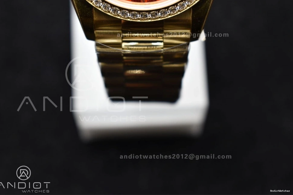 653 Red RAF 36 Dial A Date Carnelian Best YG Edition on Sporty YG Bracelet Day 1:1 0302